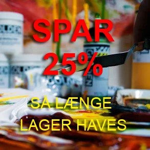 Golden Malemiddel - Spar 25% Så længe lager haves
