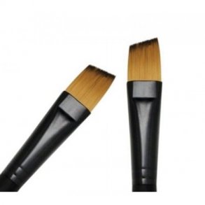 2 Angular Akryl Pensel