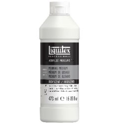 Acrylic medium  pouring mat  473 ml