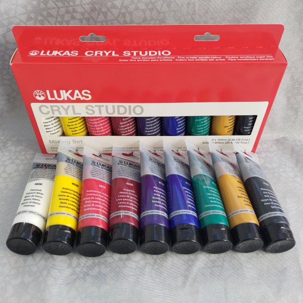 Lukas Cryl Studio 9x100 ml Mixing St  1