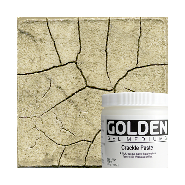 3557 Golden Crackle Paste 236 ml.