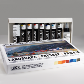 GOLDEN OPEN Slow-Drying Acrylics Landscape Set