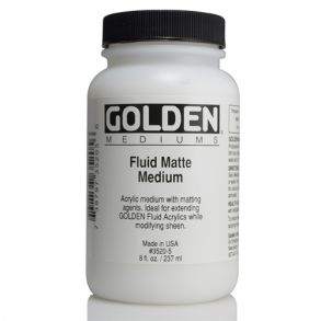 3520 Golden Fluid Matte Medium