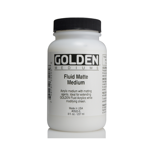 3520 Golden Fluid Matte Medium